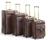 PU luggage trolley bag