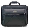 PU notebook black colour 17" laptop briefcase