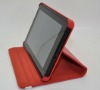 PU or leather 360 degree rotating kindle fire case