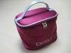 PU red magnetic cosmetic case