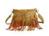 PU tassel ladies handbag