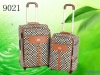 PU  travel  trolley luggage bag with durable design