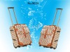 PU trolley luggage case