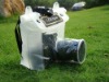 PU waterproof bag for SLR camera in swimming water sports
