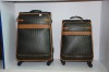 PU wheeled luggage bag