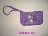 PU wristlet pouch