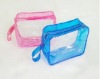 PVC Cosmetic bag with  zipper