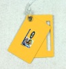 PVC Luggage Tag with Strap