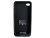 PVC+PC rechargeable battery case for iphone 4sg back over