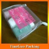 PVC Travel Pouch, Clear PVC Packaging Pouch