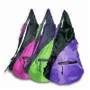 PVC Zipper Triangle Sling Bag