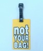 PVC bag hang tag;PVC bag security tag