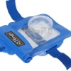 PVC blue camera bag waterproof for promotional gift