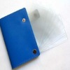 PVC business name card holder series(pu leather)