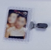 PVC card holder, visitor card holder