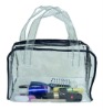 PVC cosmetic bag with zipper