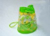 PVC drawstring bag