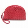 PVC fabric weaved cosmetic bag(promotional bag)