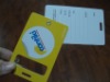 PVC luggage tag