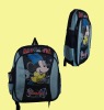 PVC material school backpack with lovely cartoon