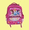 PVC material school backpack with lovely cartoon