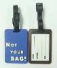 PVC promotional luggage tag