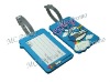 PVC rubber luggage tag