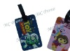 PVC rubber luggage tag