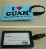 PVC rubber luggage tag
