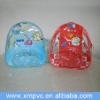 PVC vinyl backpack for kids at school D-S096