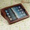 PY- Fashionable Bright Colors PU Side Hard Case Cover For iPad 2 LF-0484