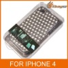 PY- New Designed Pattern Image Cloth Case Cover For iPhone 4/4S LF-0402