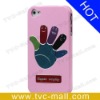 Palm Brushed Hard Case Cover for iPhone 4