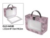 Paper gift box with PVC window; Paper cosmetic box; Make up box