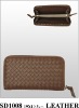 Paper money high capacity brown big wallets