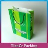 Paper packaging bag for garment