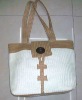 Paper straw bag with zipper