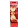 Paper wine Bag with Christmas Series and hot golden stamping, Various Sizes are Available