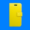 Particular yellow IMD craft design mobile phone plastic case for iphone 4G