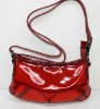 Patent leather transparent brand shoulder bags 2012