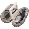 Patterned Dual Storage Zippered Eye Glass Case