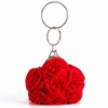 Pawley bulbed roses flower clutch evening bag /handbags 063