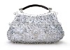 PayPal accept/ beaded sequin ladies handbags evening bag clutch 063