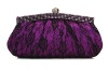 PayPal accept lady evening bag satin clutch