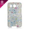 Paypal Accept with swarovski crystal case/cover for HTC DESIRE HD G10