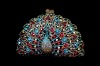 Peacock Crystal Clutch