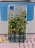Peacock Design Bling Rhinestone Crystal Hard Cover for iphone 4