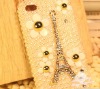 Pearl Eiffel Tower Case for iphone 4g 4s paypal accept