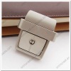 Pearl nickel business bag lock