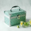 Perfect alphabet pattern Aluminum cosmetic case